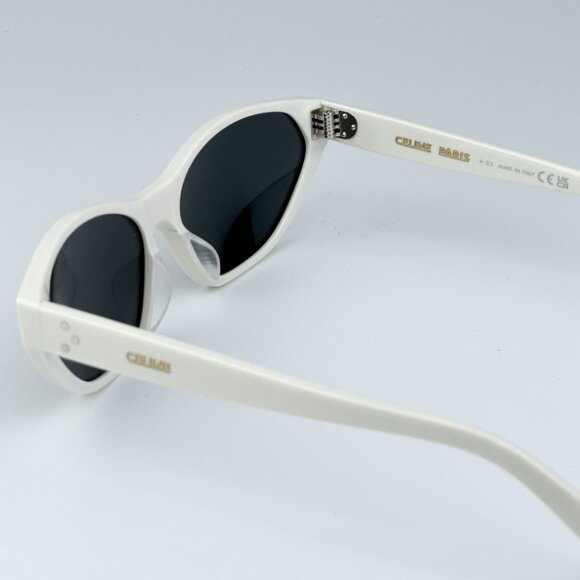 Celine CL40251U 25A BRAND NEW Sunglasses White Grey Cat Eye Women main image 5